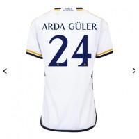 Real Madrid Arda Guler #24 Heimtrikot Frauen 2023-24 Kurzarm